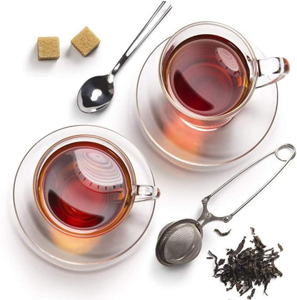 ya 14 9.20 baidi 3 Pcs Stainless Steel Tea Strainer Stainless-steel Infuser Colander Filter-1
