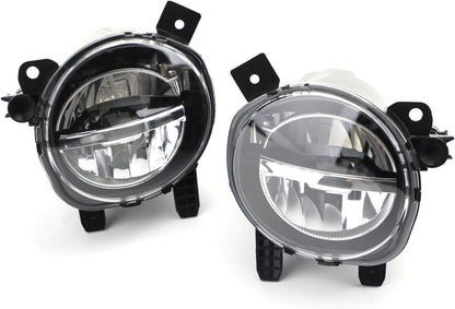 ya 10 9.16 zhengce Pair LED Fog Lamp Light Fits 3 F30 F35 2012-2018 63177315559 560