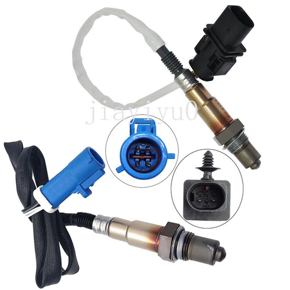 ya 4 8.8 2 Pack Oxygen O2 Sensor 1&2 for 2014-2016 for Ford Transit Connect L4 1.6L Front + Rear 