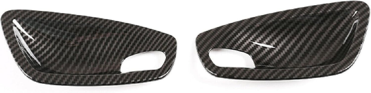 ya 11 9.14 zhengce 2pcs Carbon Fiber Type Door Handle Cover for BMW E81 E82 E87 E88 2007-2011