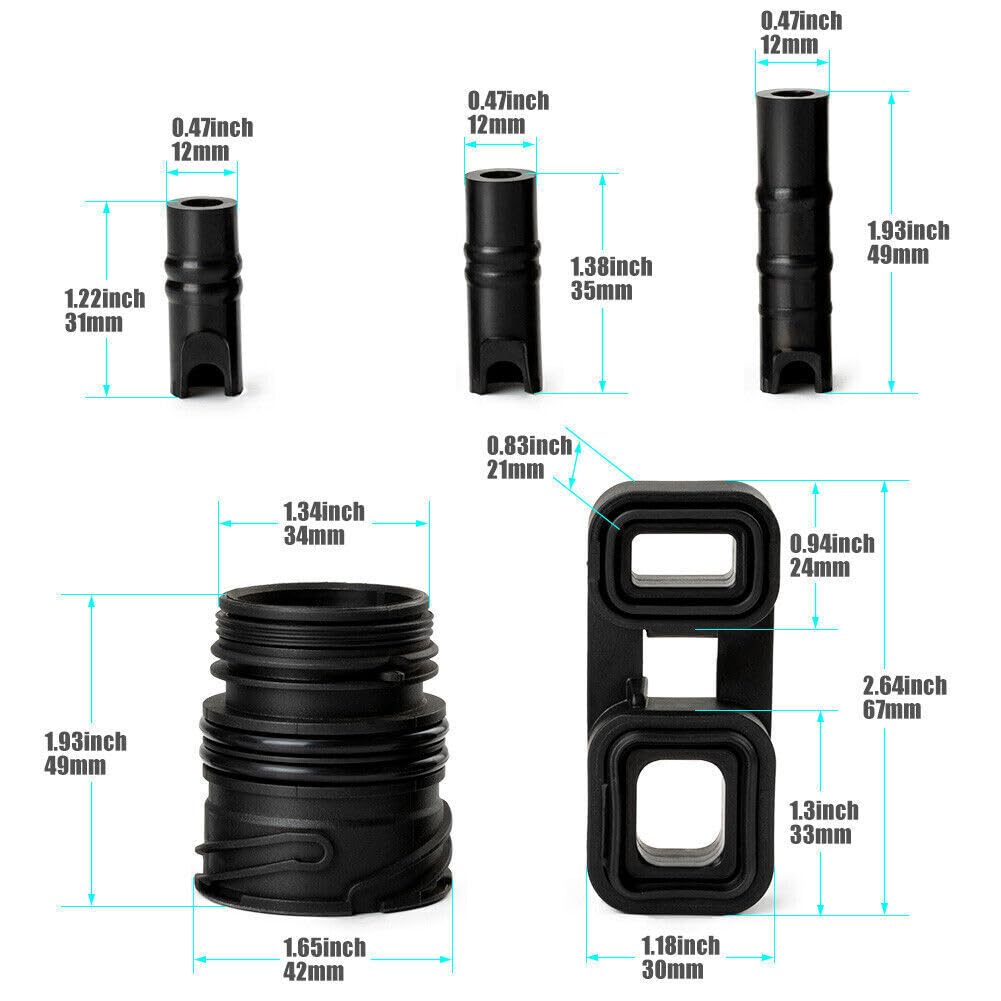 ya 4 8.14 6HP26 6HP28 Transmission Sealing Mechatronics Kit for BMW X6 2014 M 4.4L 24107519314