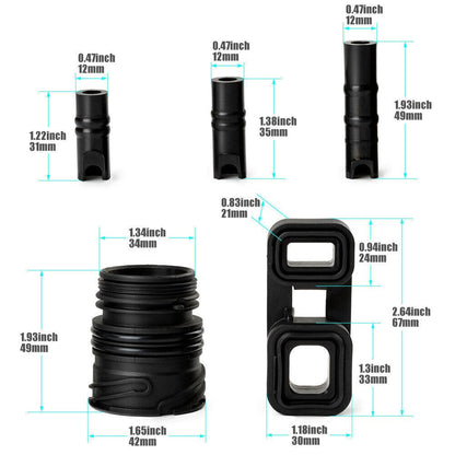ya 4 8.14 6HP26 6HP28 Transmission Sealing Mechatronics Kit for BMW X6 2014 M 4.4L 24107519314