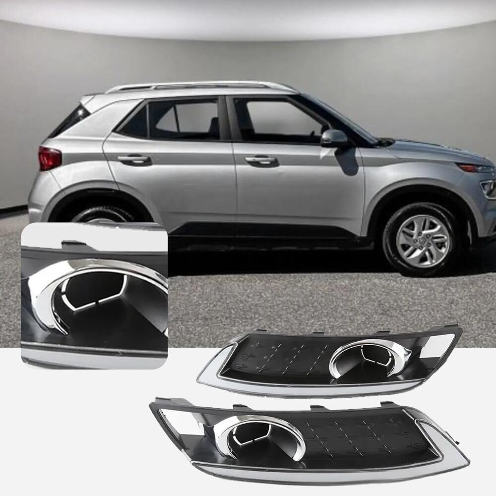 ya 4 8.10 LED Front Bumper Fog Lights for Hyundai Venue 2020-2023 Daytime Running Light