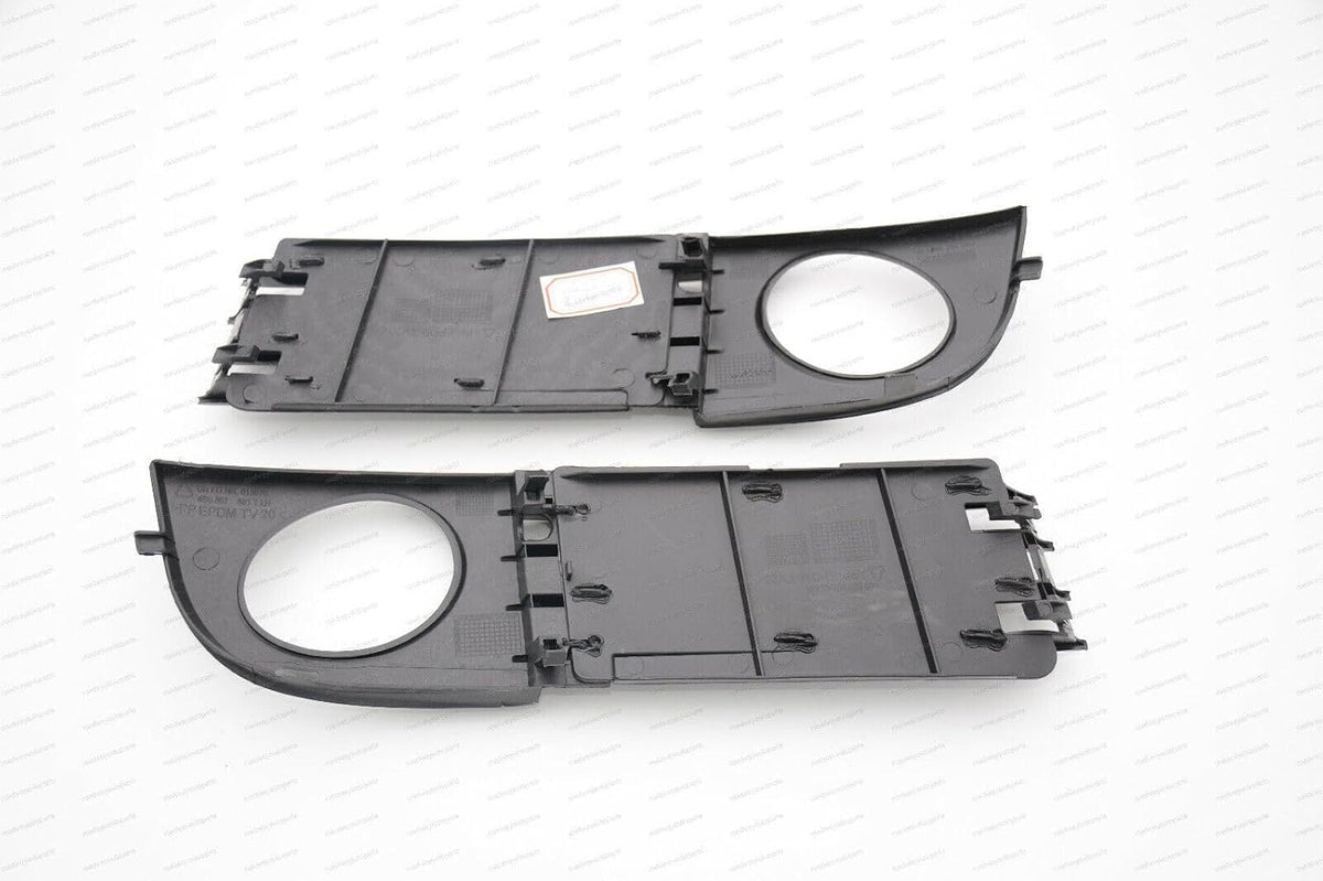 ya 14 9.20 zhengce Pair Front Bumper Fog Light Grille Cover Bezel Left &Right for Audi A6 200-1