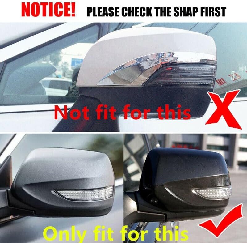 ya 4 8.8 for Subaru Impreza WRX STI 2011-2014 LHD Side Mirror Dynamic Turn Signal Light 
