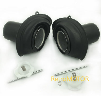 ya 13 9.15 baidi 4 x Membrane Vacuum Pistons Plungers for Honda VF 1000 R 1984-1986 16111-MJ4-671