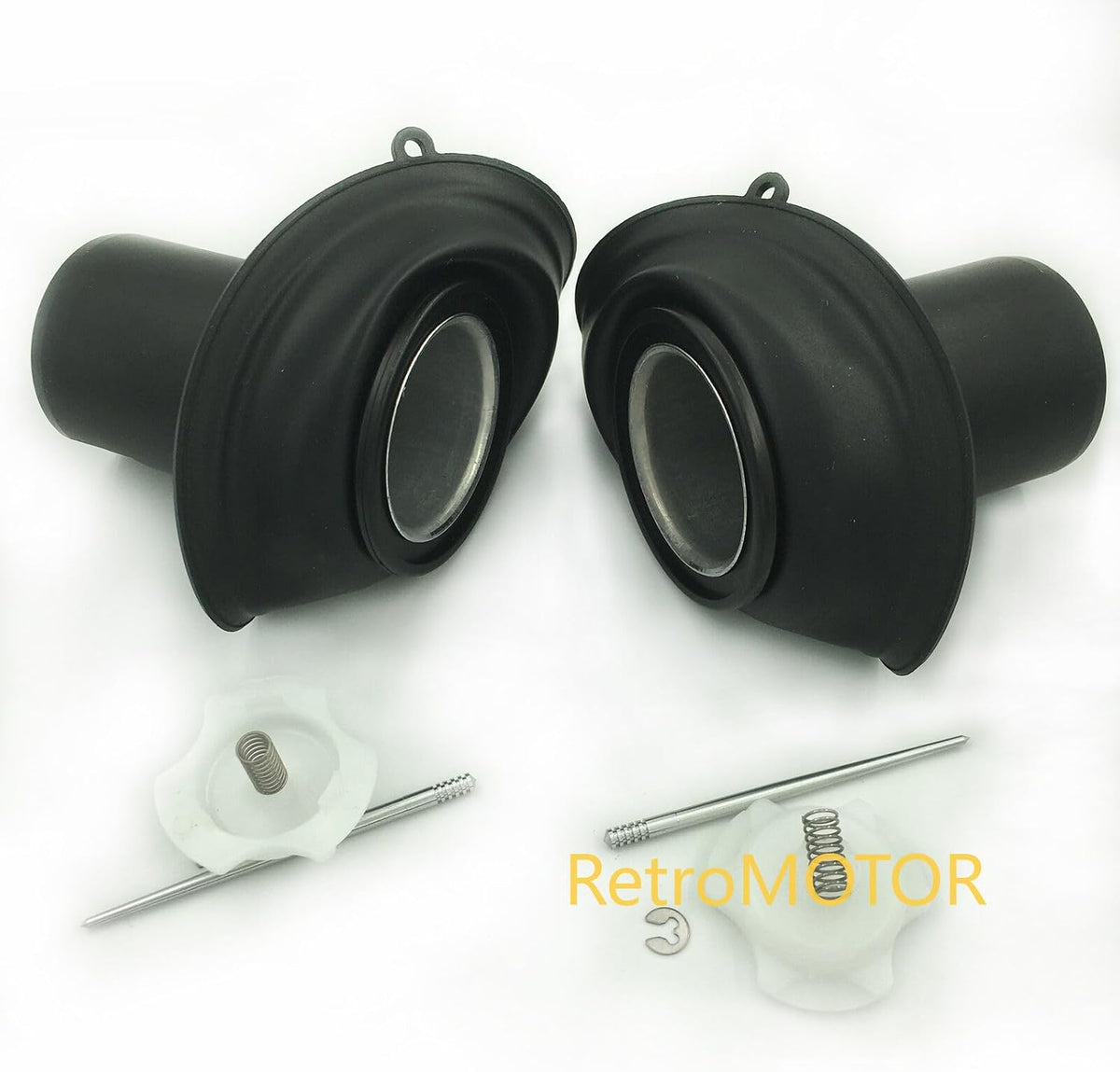 ya 13 9.15 baidi 4 x Membrane Vacuum Pistons Plungers for Honda VT1100C2 Shadow A.C.E. 1995-1999