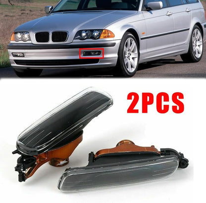 ya 9 10.24 1Pair for BMW E46 323i 1999-2001 Front Fog Light Bumper Without bulbs Right+Left