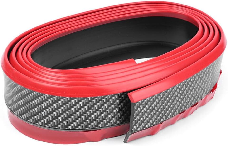 ya 4 8.14 Lower Lip Protective Strip/Auto Bumper Skirts Rubber Anti-Scratch 2.5M