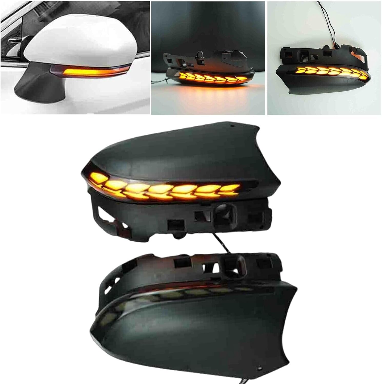 ya 4 8.14 Suitable for Toyota for Camry 18-22 LED side mirror sequential dynamic turn signal light AT
