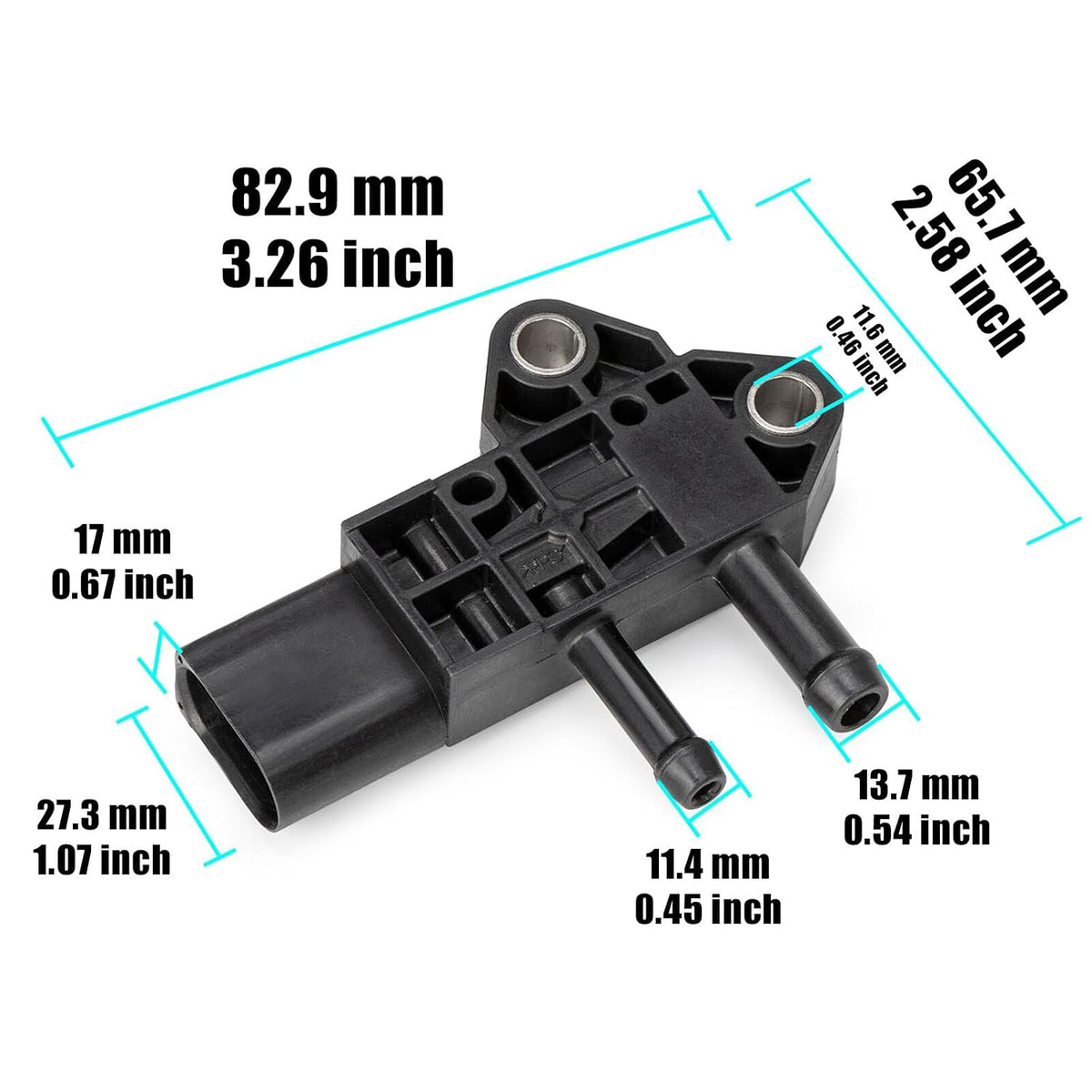 ya 4 8.8.2 Exhaust Pressure Sensor Suitable for Mazda CX-5 for Subaru for Ester Legacy Outback 1865A210