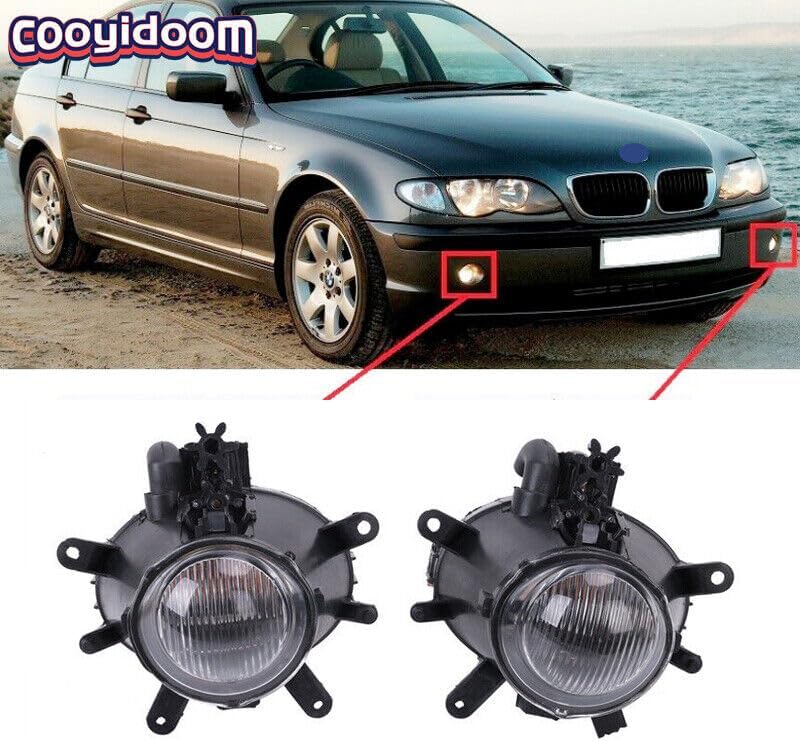 ya 2 8.15 1 dual fog light driving light suitable for BMW 3 Series E46 sedan 4-door 63176911007 BE