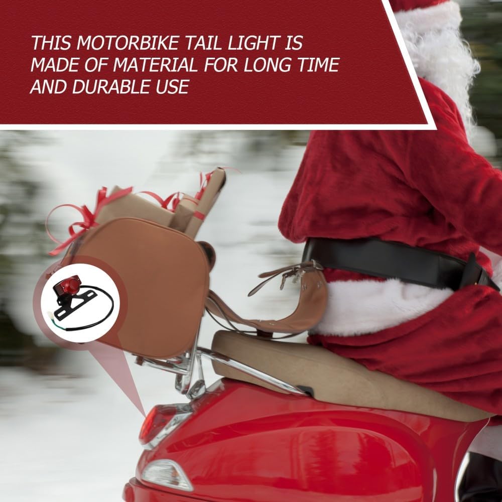 ya 6 8.24 baidi 1pc Motorcycle Taillight Practical Motorbike Tail Light Motorcycle Tail Lamp