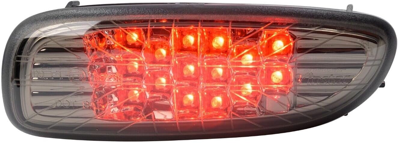 ya 7 8.24 baidi Suitable for 06-15 for Mini Cooper JCW R56 R57 R58 R59 Coupe Smoked bumper red LED fog lights 