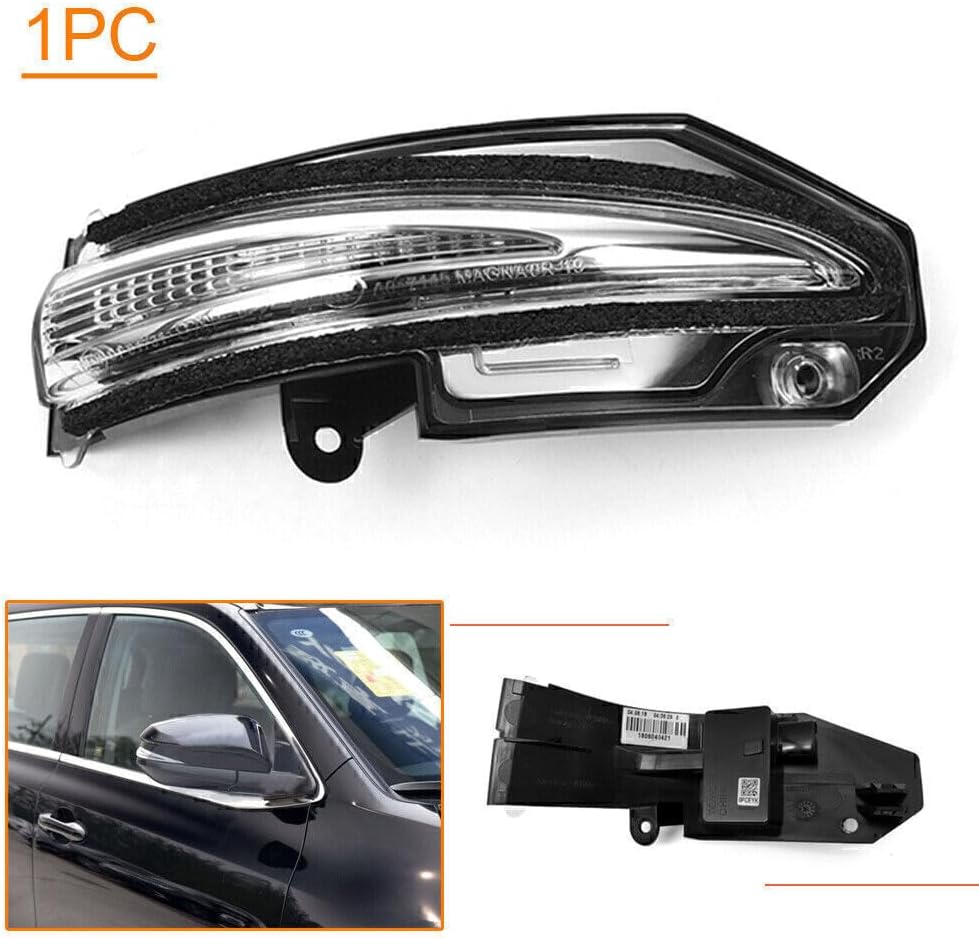 ya 6 8.14 1x Right Side Rearview Mirror Turn Signal Light Fit for Toyota RAV4 2013-2017