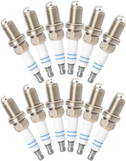 ya 11 9.14 zhengce 12PCS Spark Plugs F8DPP33 for Mercedes-benz W163 W208 W210 W220 A0041591903