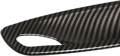 ya 11 9.14 zhengce 2pcs Carbon Fiber Type Door Handle Cover for BMW E81 E82 E87 E88 2007-2011