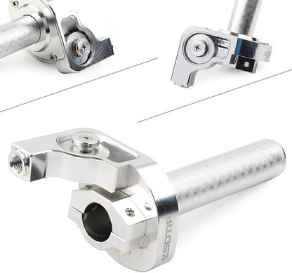 ya 6 8.24 baidi 7/8'' Handlebar Hand Grip Twist Throttle Accelerator Universal Motorcycle