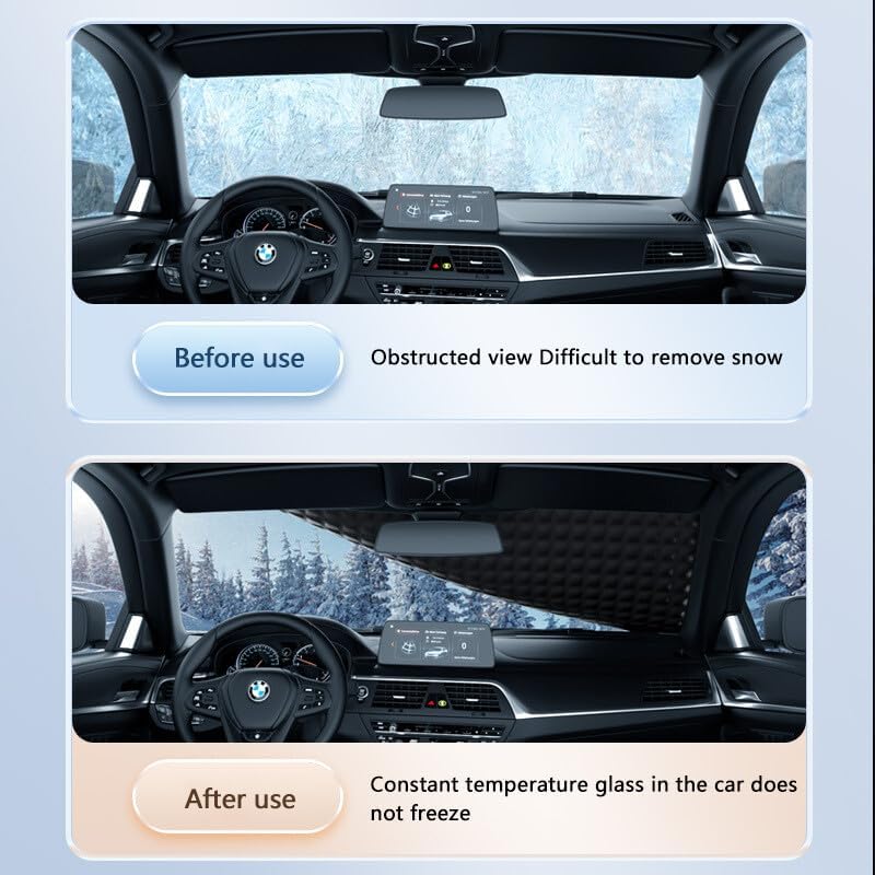 ya 5 8.24 baidi New car windshield windshield front glass sunshade snow frost protection L