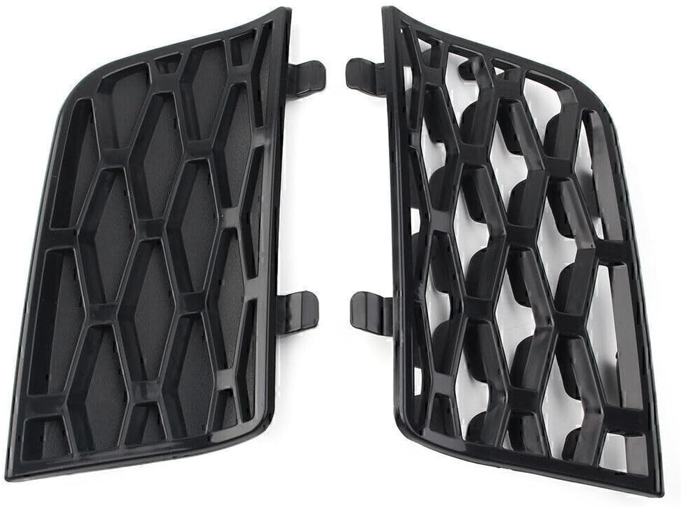 ya 4 8.14 Pair Front Bumper Air Inlet Grill Cover L & R for Range Rover 4.2L Blk 2006-2009