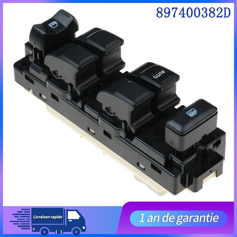 ya 3 8.24 baidi interrupteur Bouton commutateur de Leve vitre Pour for Isuzu DMAX 897400382D D-MAX