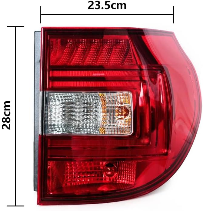 ya 4 8.10 Left tail light for Skoda Yeti 2014-2017 Bumper Light Brake Light Turn Signal