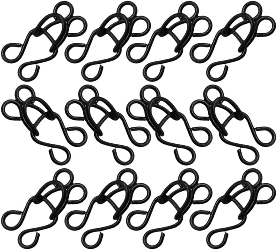 ya 26 10.21 baidi 100 Pcs Metal Invisible Hook Buckle Coat Fasteners Clothing Eyes Closure