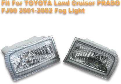 ya 7 8.24 baidi 1Pair Front Driving Fog Light Lamps for Toyota for Land Cruiser Prado FJ90 2001-2002
