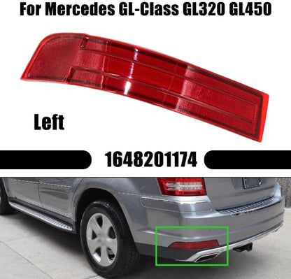ya 13 9.15 baidi Left Rear Bumper Reflector Light For for Mercedes GL-Class GL320 GL450#1648201174