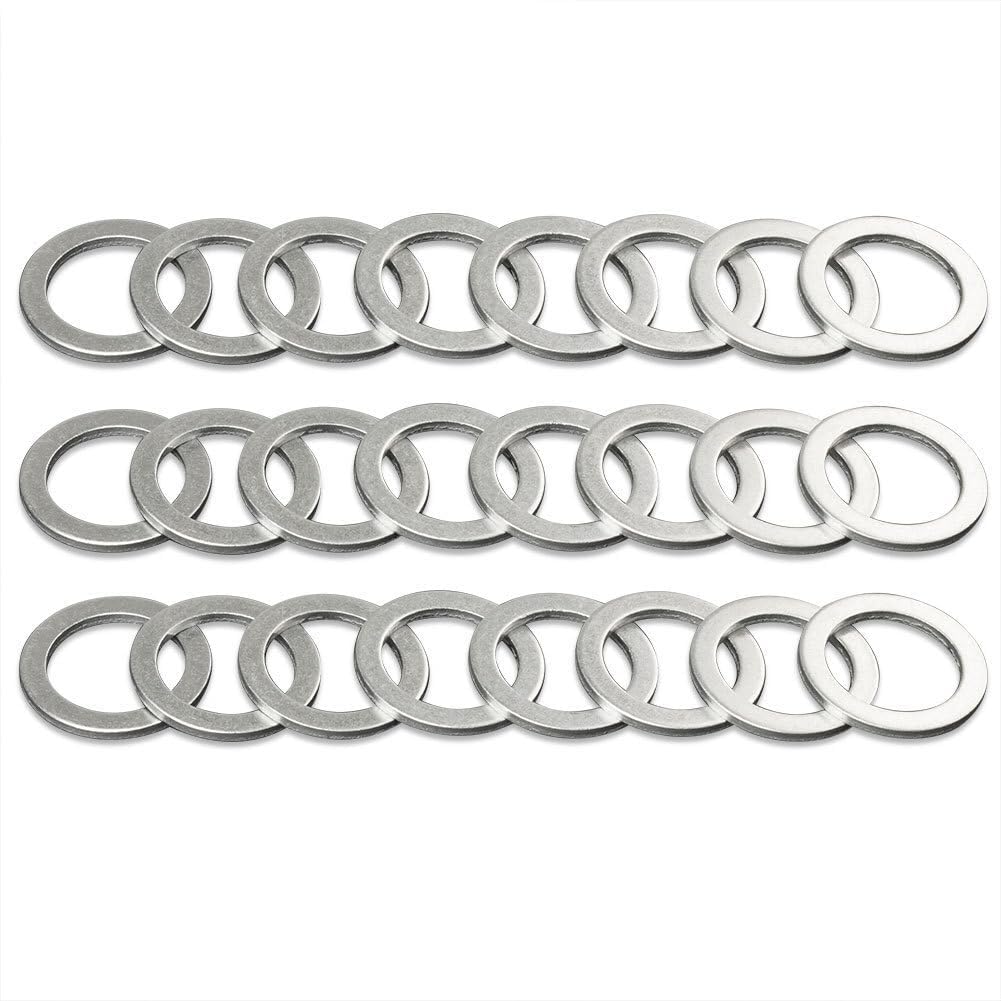 ya 12 10.8 zhengce 10 Pack 20MM Oil Drain Plug Crush Washer GASKETS 94109-20000 for Honda/for Acura