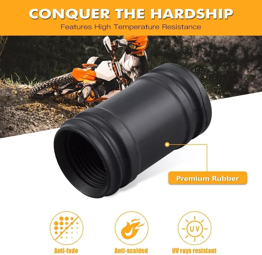 ya 4 8.10 Tail Pipe Joint Rubber Seal Sleeve for KTM 250 300 SX XC XCW EXC TPI 2017-2024