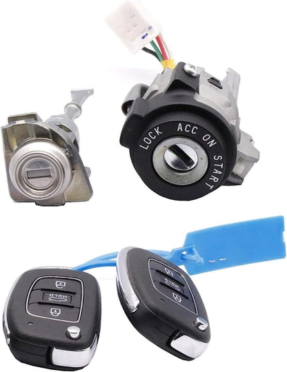 ya 10 9.16 baidi Car Door Lock Cylinder Key Ignition Starter Rod Suitable for Hyundai for Elantra 2015-2020-