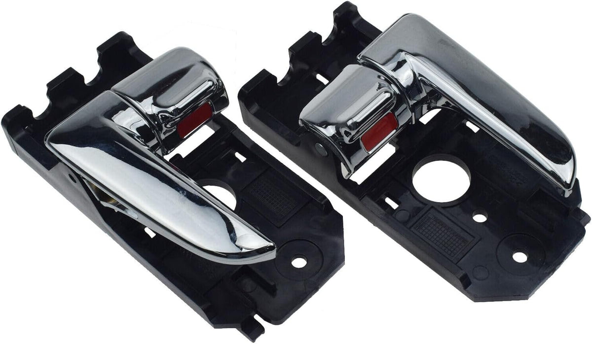 ya 4 8.8.2 4-Pack Front/Rear Inner Door Handles Left and Right for Kia Spectra 2004 2006 Chrome 