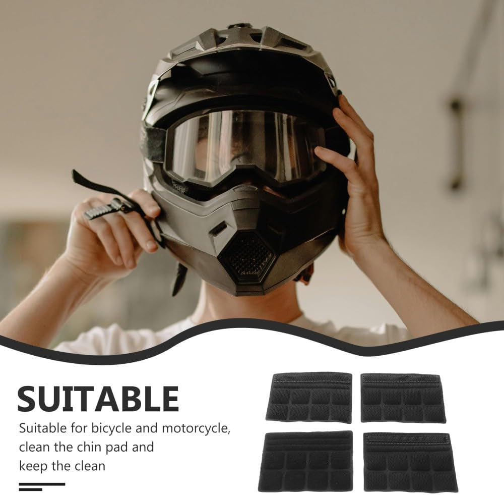 ya 4 8.14 4 Pcs Bicycle Pad Motocycle Helmat Accessory Bike Pads Replacement