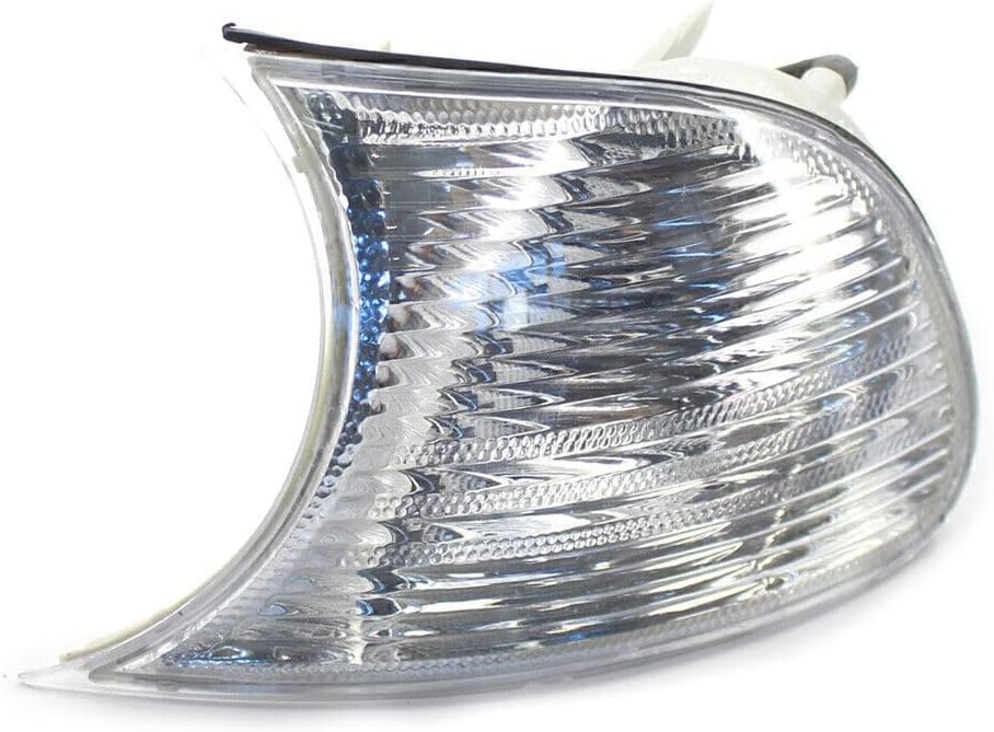ya 4 8.10 for BMW E46 3 Series 2DR 2000-2001 Corner Light Transparent Lens Left Side 