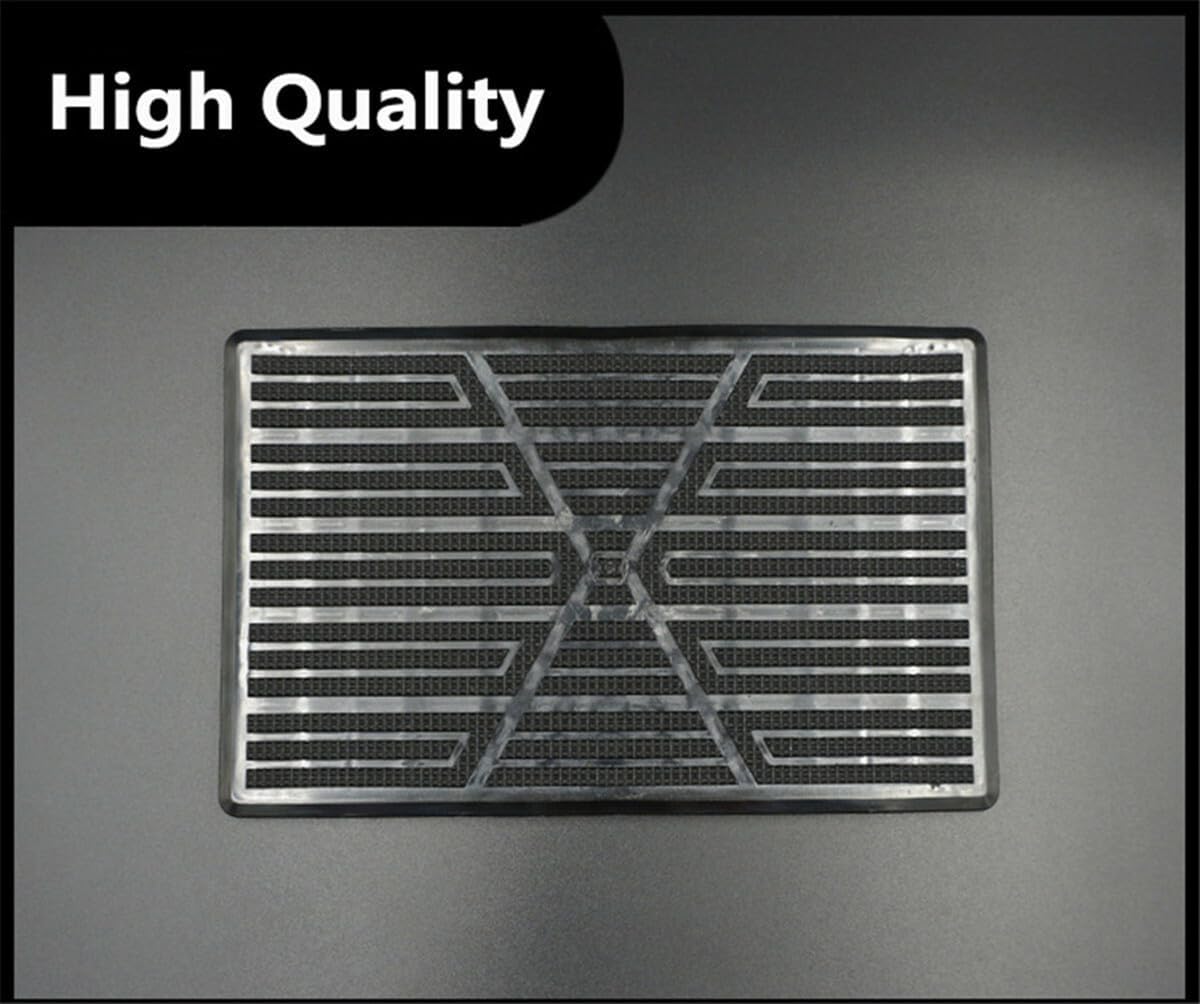 ya 7 8.24 baidi Car Floor Mats Carpet Liner Rubber Heel Pad Carpet Mat 25x16cm for Sedan SUV