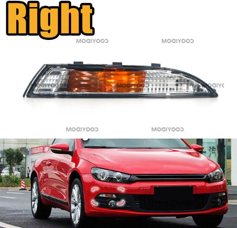ya 2 8.15 Suitable for VW Scirocco 2009-2014 front bumper turn signal lights