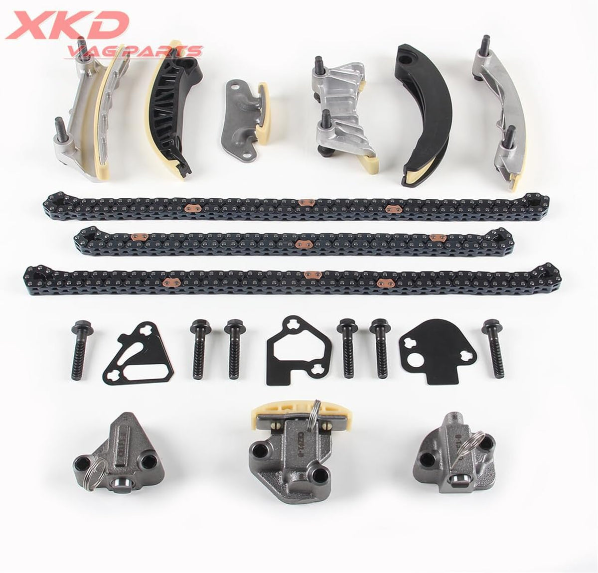 ya 10 9.16 baidi 3.0L/3.6L 12Pcs Timing Chain Set Fit for Cadillac for Chevrolet Traverse LLT LY7 LFX