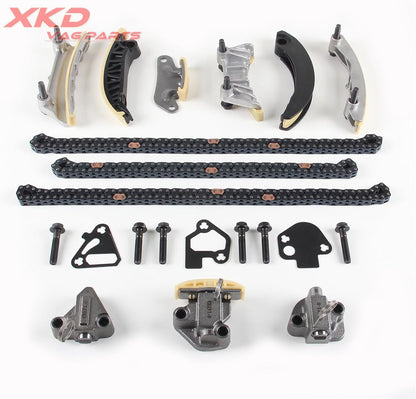 ya 10 9.16 baidi 3.0L/3.6L 12Pcs Timing Chain Set Fit for Cadillac for Chevrolet Traverse LLT LY7 LFX