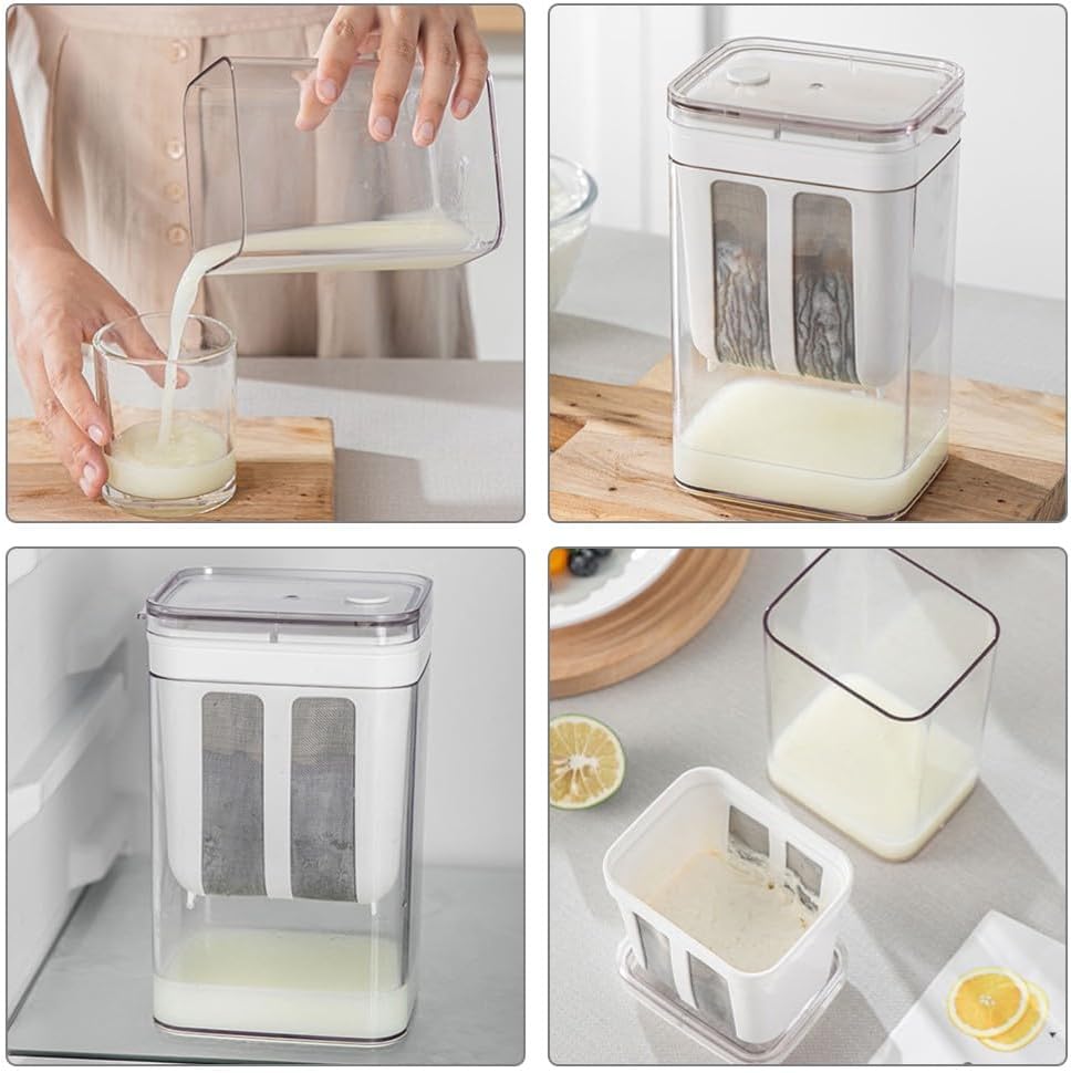 ya 14 9.20 baidi Milk Strainer Yogurt Maker Strainer Nut Bag Strainer Yogurt Maker-1
