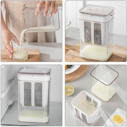 ya 14 9.20 baidi Milk Strainer Yogurt Maker Strainer Nut Bag Strainer Yogurt Maker-1