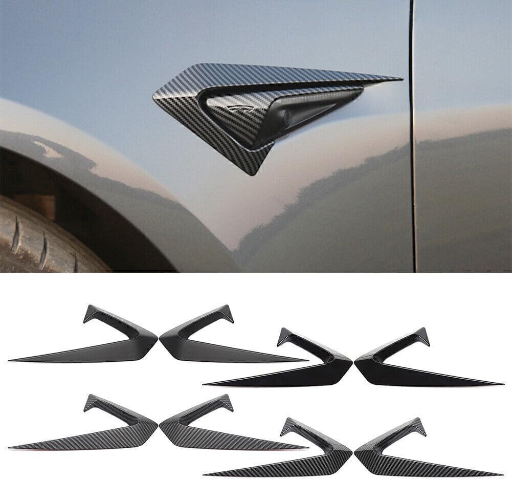 ya 4 8.14 2x Fit for Tesla Model 3 2017-2021 2018 2019 20 Auto Side Camera Protection Cover