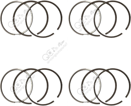 ya 4 8.14 4 sets of piston rings 6140-31-2040 6140312040 Komatsu 4D92 engine replacement parts