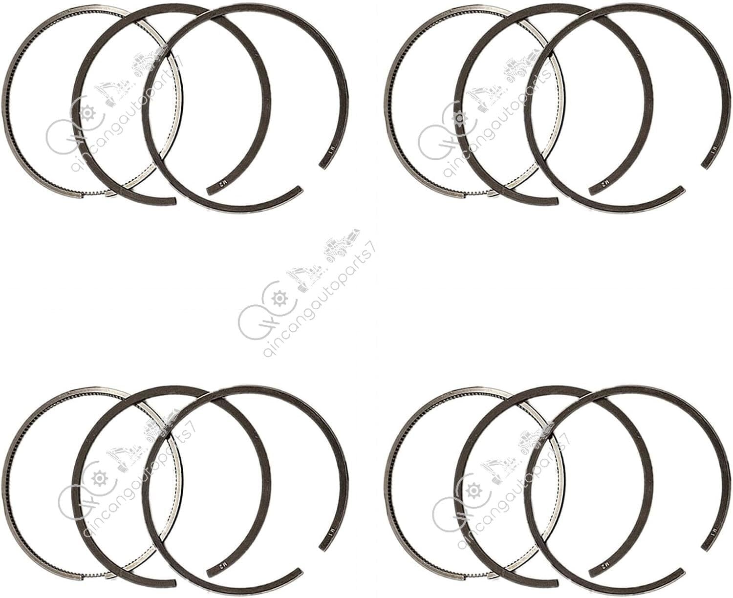ya 4 8.24 baidi 4 sets of piston rings 6140-31-2040 6140312040 Komatsu 4D92 engine replacement parts