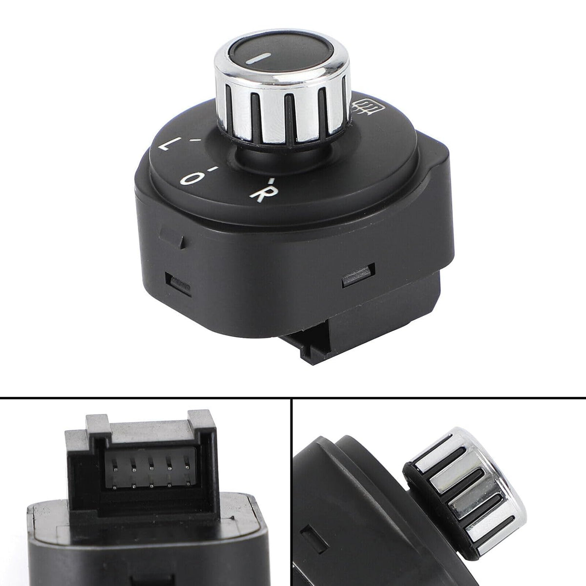 ya 9 10.24 Rearview Mirror Adjust Knob Button Switch fit for VW Polo 6R/6C Hatchback 6