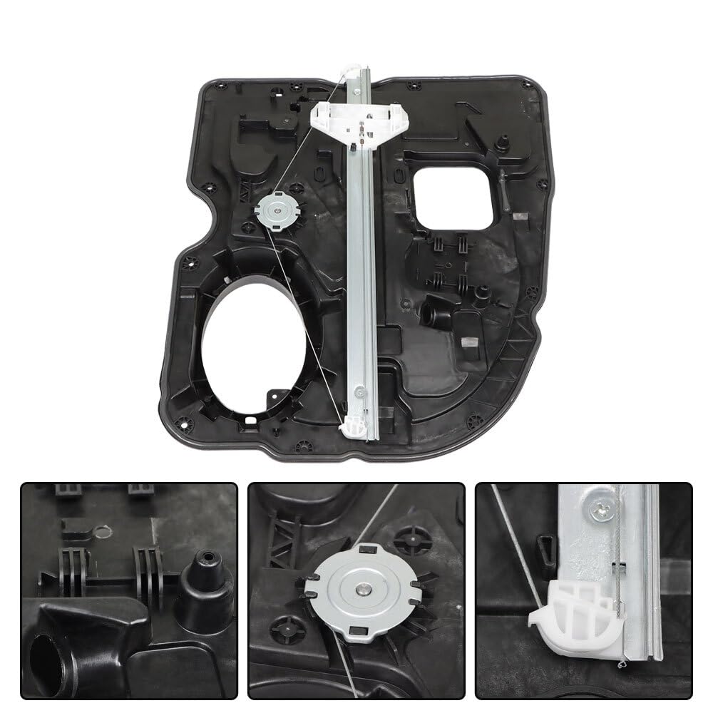 ya 12 10.8 baidi Rear Drive Window Regulator with Motor Fits 2009-2020 for Dodge for Ram 1500 Classic -