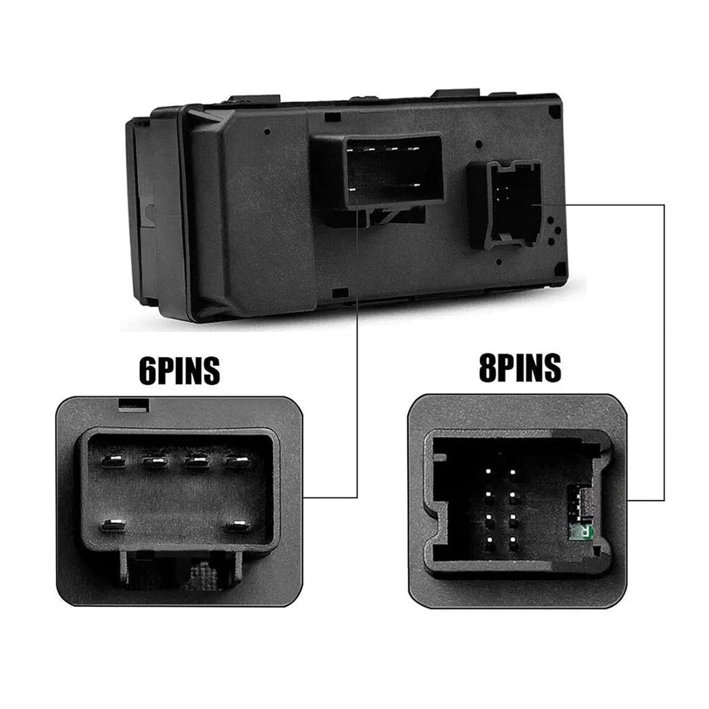ya 7 8.24 baidi Left Drive Side Window Switch Suitable for Sierra 2500 HD 2007 2008-2014 20945129