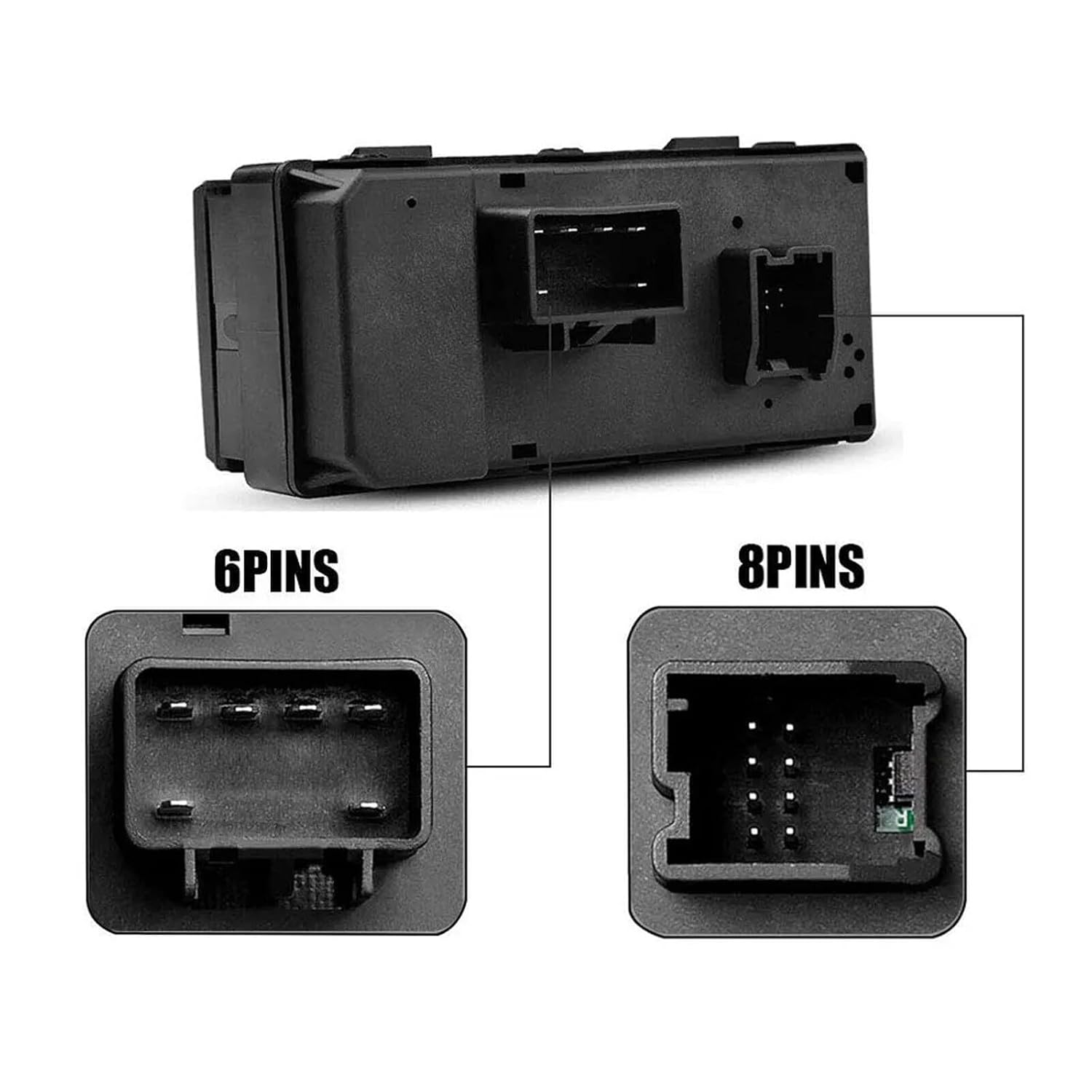 ya 3 8.24 baidi Left Drive Side Window Switch Suitable for Sierra 2500 HD 2007 2008-2014 20945129