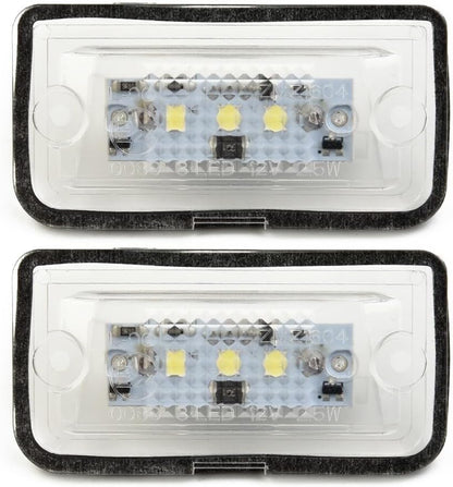 ya 13 9.15 baidi White License Plate Lights For Mercedes SL R230 Replacement Accessories
