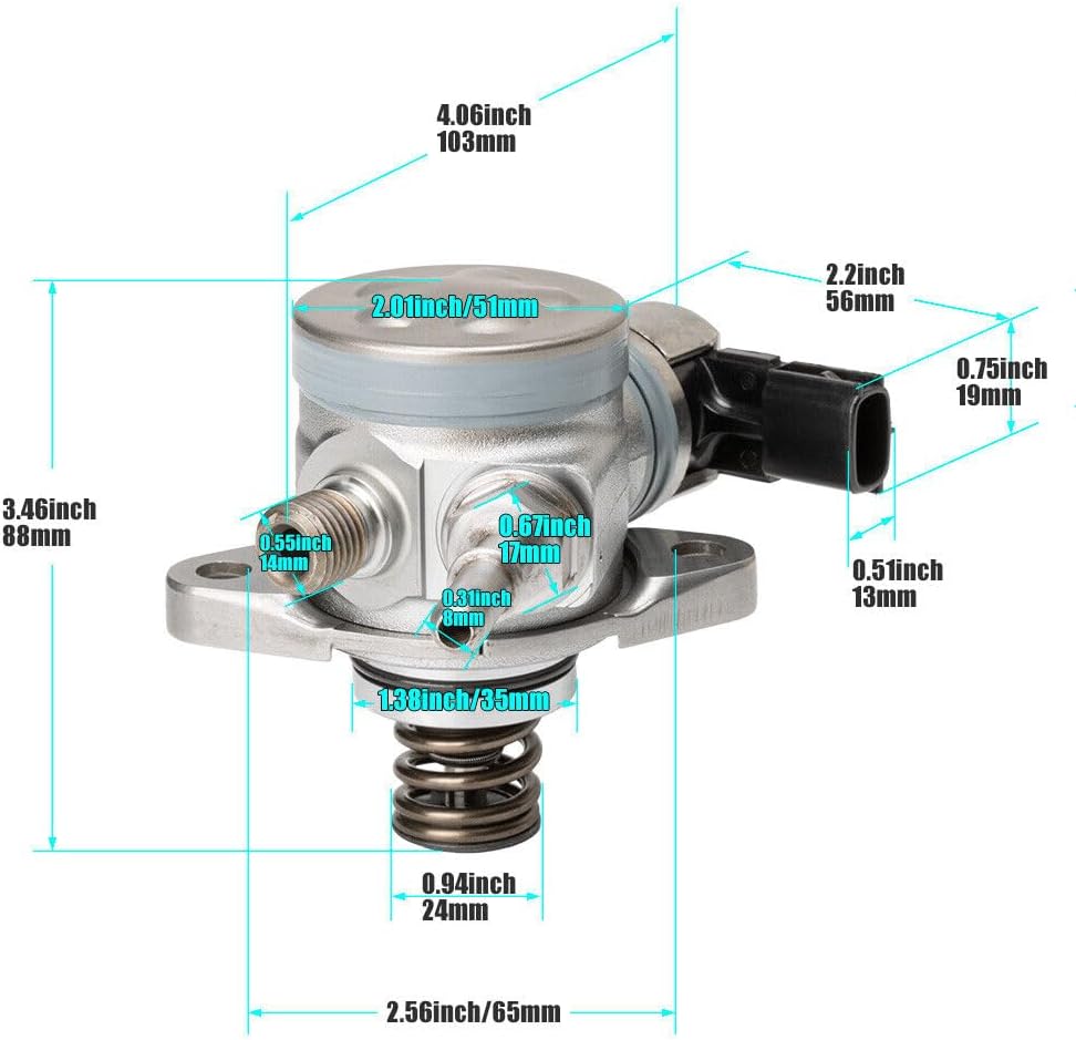 ya 4 8.8.2 166301888R High Pressure Fuel Pump for Dacia for Nissan for Renault 1.2 DIG-T 166305283R
